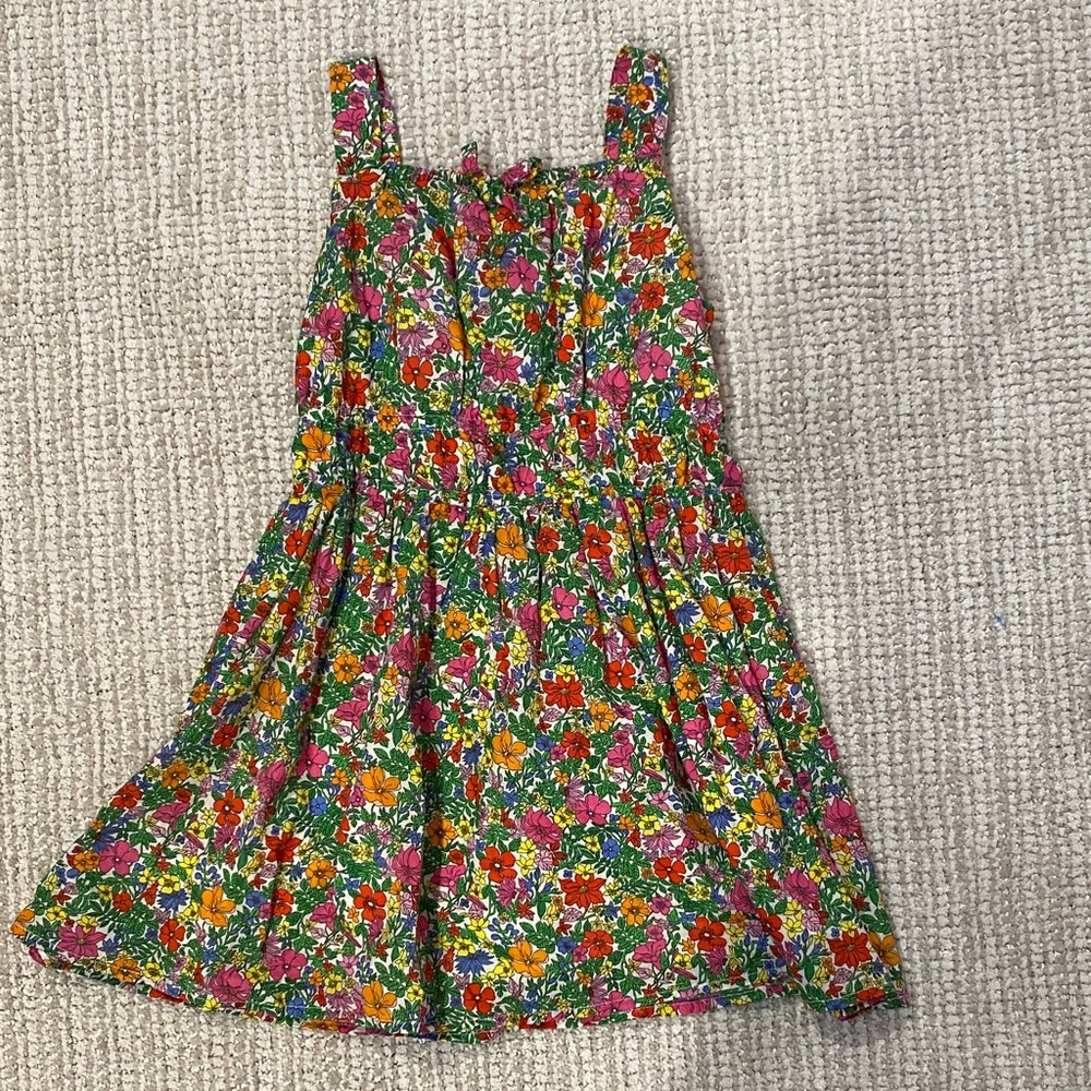 Crewcuts Colorful Floral Kids Dress